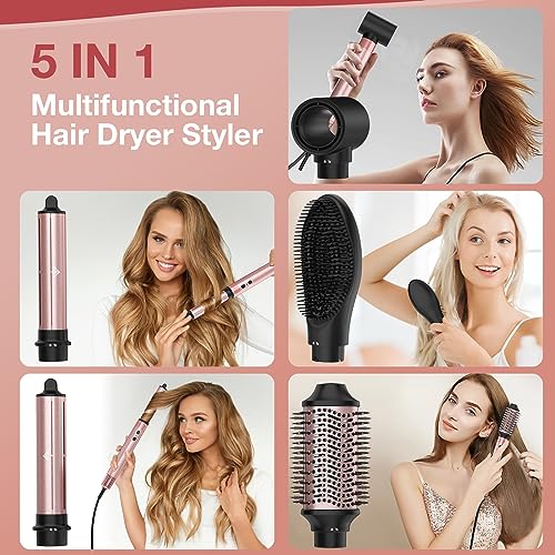 Professional Ionic Hair Dryer with Multi-Styling Features